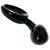 K-PLUG - PLUG ANAL COM PUXADOR 6 X 3,5 CM - COR PRETA - Imagem 2