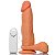 Pênis realístico com escroto e vibrador ventosa 20x4.5cm - King08 - Imagem 2