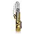 Vibrador rotativo jack rabbit – dourado – com estimulador anal - Imagem 3