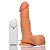 Pênis realístico com escroto e vibrador ventosa 16.5x4cm - King06 - Imagem 2