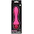 Plug anal de luxo em silicone rosa com 10 vibrações 13cm - butt plug epic chubby - Imagem 3