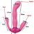 Vibrador triplo plug anal - proposition romance embraces love - Imagem 2