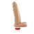 REAL PETER GALÃ - Pênis realístico vibrador 14x5cm - COR BEGE - Imagem 4