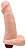 REAL PETER GALÃ - Pênis realístico vibrador 14x5cm - COR BEGE - Imagem 3