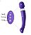 LIBO SCORPIO MASSAGE - MASSAGEADOR ERÓTICO RECARREGÁVEL COM 8 MODOS DE VIBRAÇÃO EM SILICONE SOFT TOUCH, A PROVA D'ÁGUA - 25 X 4 CM - Imagem 5