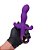 Lealso Entice Emily - Vibrador triplo recarregável - cor lilás - Imagem 4