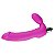 STRAPLESS PROSTATE MASSAGER - ESTIMULADOR DE PRÓSTATA E PERÍNEO EM SILICONE COM 10 MODOS DE VIBRAÇÕES E PODE SER USADO COMO STRAP ON - 14,9 X 3 CM | COR: ROXO/ROSA - Imagem 1