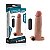 LOVETOY PLEASURE X-TENDER SERIES - CAPA PENIANA EXTENSORA COM PREENCHIMENTO NA PONTA E CÁPSULA VIBRATÓRIA - 21 X 4,5 CM | COR: BEGE - Imagem 1