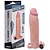 LOVETOY PLEASURE X-TENDER SERIES - CAPA PENIANA EXTENSORA COM PREENCHIMENTO NA PONTA E CÁPSULA VIBRATÓRIA - 21 X 4,5 CM | COR: BEGE - Imagem 1