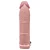 LOVETOY PLEASURE X-TENDER SERIES - CAPA PENIANA EXTENSORA COM PREENCHIMENTO NA PONTA E CÁPSULA VIBRATÓRIA - 21 X 4,5 CM | COR: BEGE - Imagem 12