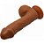 BAILE BEAUTIFUL JOHNSON GLIDE AND SLIDE SKIN SUCTION DILDO - PÊNIS REALÍSTICO MACIO BELISCÁVEL COM VENTOSA - 22,2 X 4,7 CM - Imagem 6