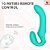 NV TOYS ROMA - STRAPLESS VIBRADOR RECARREGAVEL COM CONTROLE REMOTO SEM FIO - COR VERDE - Imagem 2