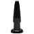 PLUG ANAL 11 X 2,5CM - COR PRETO - Imagem 1