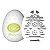 EGG MAGICAL KISS - EASY ONA CAP - MASTURBADOR MASCULINO EM FORMATO DE OVO - CAIXA COM 6 UNIDADES - Imagem 4