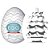 EGG MAGICAL KISS - EASY BEAT - MASTURBADOR MASCULINO EM FORMA DE OVO - CAIXA COM 6 UNIDADES - Imagem 3