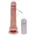 IMPERADOR - PÊNIS REALÍSTICO COM VENTOSA E VIBRADOR 21X4,5CM - COR BEGE - Imagem 1