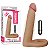 LOVETOY THE ULTRA SOFT DOUBLE - ANEL COMPANHEIRO COM PÊNIS E VIBRO - 15,8x2,9 CM - Imagem 1