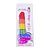 NV Toys MULTICOLOR DILDO Gode - PÊNIS REALÍSTICO ARCO ÍRIS - 20x3,5CM - Imagem 7