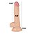 LIFELIKE REALISTIC DILDO - PÊNIS REALÍSTICO EM CYBER SKIN COM VENTOSA 18x3CM - COR BEGE - Imagem 2