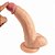 LIFELIKE REALISTIC DILDO - PÊNIS REALÍSTICO EM CYBER SKIN COM VENTOSA 23x4CM - COR BEGE - Imagem 2