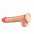 LIFELIKE REALISTIC DILDO - PÊNIS REALÍSTICO EM CYBER SKIN COM VENTOSA 21x3CM - COR BEGE - Imagem 5