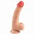 LIFELIKE REALISTIC DILDO - PÊNIS REALÍSTICO EM CYBER SKIN COM VENTOSA 19x4CM - COR BEGE - Imagem 1