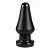 LIFELIKE REALISTIC DILDO - PLUG ANAL MACIO EM FORMATO CÔNICO COM VENTOSA 17x6,5CM - COR PRETO - Imagem 6