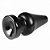 LIFELIKE REALISTIC DILDO - PLUG ANAL MACIO EM FORMATO CÔNICO COM VENTOSA 17x6,5CM - COR PRETO - Imagem 7