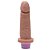 PÊNIS DE BORRACHA REALÍSTICO COM VIBRADOR RECARREGÁVEL - 15,5 X 3,7XCM - COR BEGE - Imagem 5