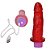 K-SOFTLINE PÊNIS REALÍSTICO COM VIBRADOR RECARREGÁVEL E AROMA DE MORANGO - 10 MODOS DE VIBRAÇÃO - 15CM - Imagem 6