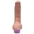 PÊNIS DE BORRACHA REALÍSTICO COM VIBRADOR RECARREGÁVEL - 22,5X4,8CM - COR BEGE - Imagem 4