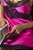 Camisola sexy em cetim e renda trabalhada - cor rosa - Imagem 3