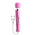 Magic Wand varinha mágica - Massageador elétrico com fio bivolt - Vibrador super potente - cor rosa - Imagem 1