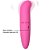 VIBRADOR GOLFINHO PONTO G COM TOQUE AVELUDADO 13 CM - COR ROSA - Imagem 6