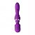 VIBRADOR 3 EM 1 - 7 MODOS DE VIBRAÇÃO ESTIMULADOR DE CLITÓRIS E PONTO G RECARREGÁVEL - COR ROXO - Imagem 2