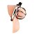 Little Cock Tiny Chastity Cage - GAIOLA DE CASTIDADE MASCULINO FEITO EM AÇO INOX COM ARGOLA PARA ESCROTO DE 4,5CM - Imagem 4