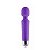 LOVE MAGIC VARINHA MÁGICA - MASSAGEADOR ERÓTICO RECARREGÁVEL EM SOFT TOUCH COM 18 FUNÇÕES DE VIBRAÇÃO - 20 X 4 CM | COR: ROXO - Imagem 2