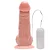 MON PLAISIR - Pênis de borracha realístico curvo com vibrador e ventosa para fixação - 16,3 X 4,5 Cm - cor bege - Imagem 9