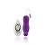 VIBRATING EGG - CÁPSULA VIBRATÓRIA PONTO G RECARREGÁVEL COM CONTROLE REMOTO E 12 MODOS DE VIBRAÇÃO - 10 X 3 CM | COR: ROXO - Imagem 2