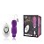 VIBRATING EGG - CÁPSULA VIBRATÓRIA PONTO G RECARREGÁVEL COM CONTROLE REMOTO E 12 MODOS DE VIBRAÇÃO - 10 X 3 CM | COR: ROXO - Imagem 1