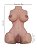 DIBB - MASTURBADOR REALÍSTICO VAGINA E ÂNUS PENETRÁVEIS - Imagem 4