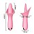 DIBB CARNIVOROUS - VIBRADOR COM ESTIMULADOR EM FORMA DE LINGUA - COR: ROSA - Imagem 2