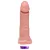 MON PLAISIR - Pênis de borracha realístico com vibrador - 17,5 X 3,7 Cm - cor bege - Imagem 7
