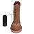 PÊNIS DE BORRACHA REALÍSTICO COM ESCROTO VENTOSA E VIBRADOR BULLET 18X4,5CM - Imagem 5