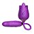 Olena Flowery Plus - Vibrador recarregável formato flor rosa com duas pontas com movimento vai e vem - Imagem 15