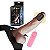 CINTA CAPA PENIANA COM VIBRADOR - 20X4CM - COR MARROM - Imagem 5