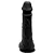 PÊNIS DE BORRACHA SILICONE COM VENTOSA 23 X 4,4 CM - COR PRETA - Imagem 4