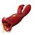3 IN 1 Crazy Mouth - Vibrador recarregável em formato de boca estimulador de ponto G e clitóris - Imagem 1