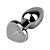 Plug anal metal inox recarregável com luz led vibrador com controle e via APP - Imagem 14