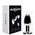 Plug anal metal inox recarregável com luz led vibrador com controle e via APP - Imagem 15